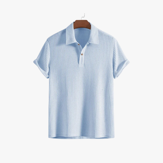 Coastal Waffle Knit Polo
