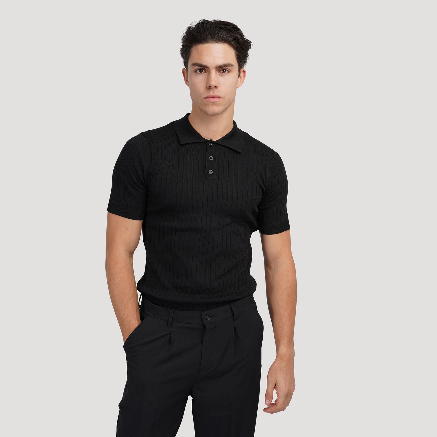Amalfi Knitted Polo Shirt