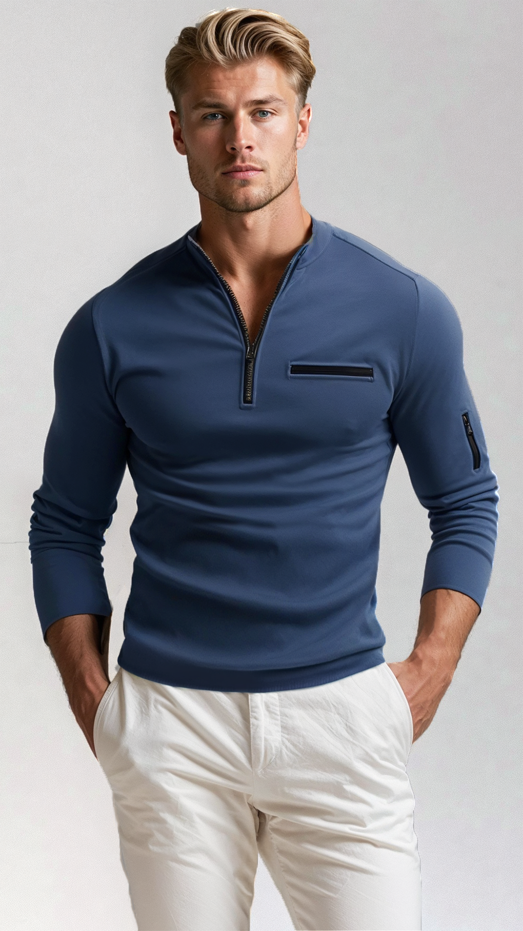 Heritage Merino Quarter-Zip