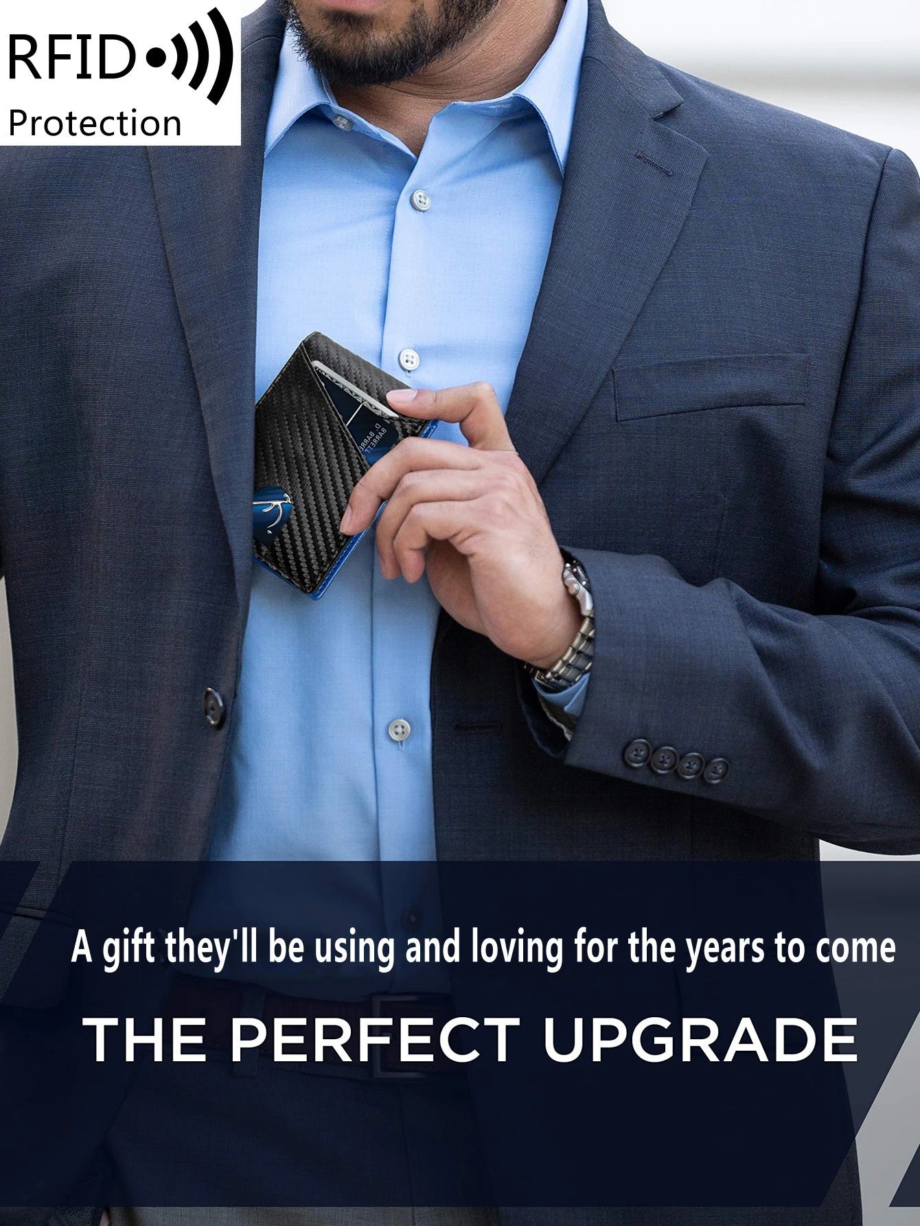 Fayymont Minimalist RFID Anti-Theft Wallet – Secure, Stylish, and Slim