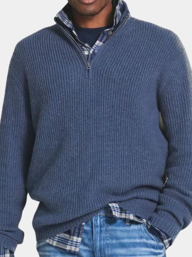 Classic Highland Quarter-Zip Sweater
