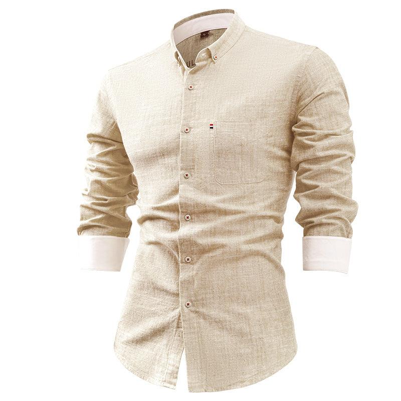 Linen Blend Shirt – Tailored Cut