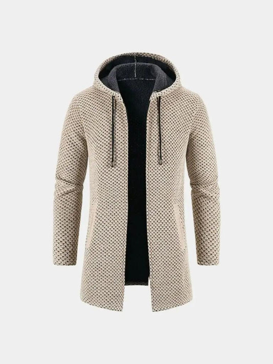 Lugano Knitted Hooded Winter Coat - Fayymont Co
